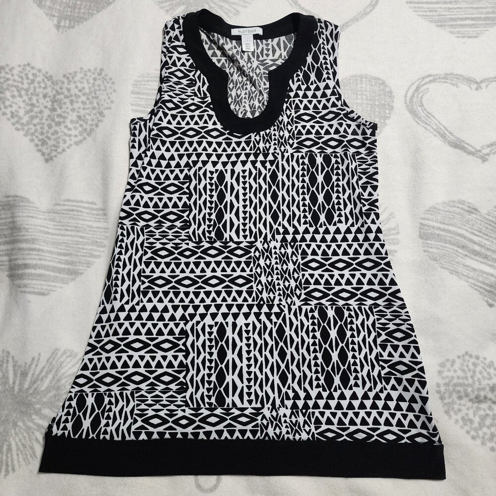 White House Black Market Sz L Casual Shift Dresss‎